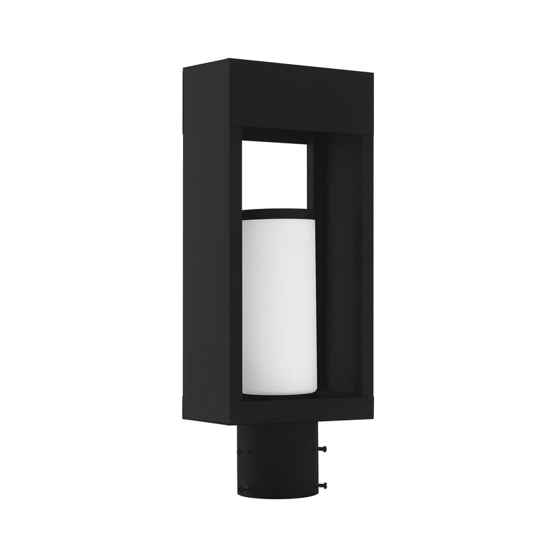 Bleecker Medium Outdoor Post Light in Black