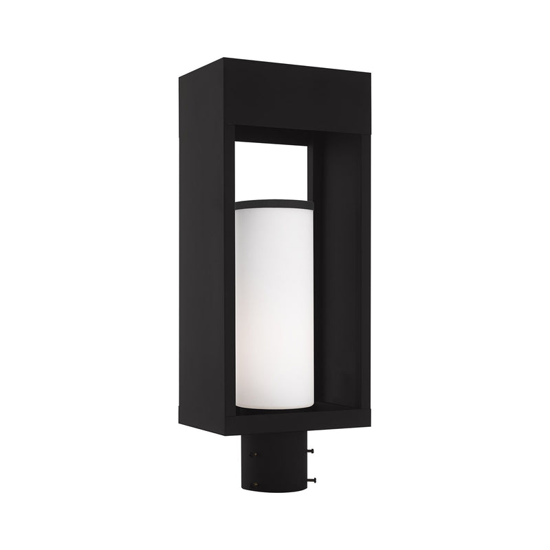 Bleecker Large Outdoor Post Light in Black
