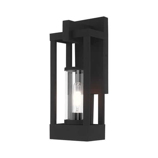 Delancey Medium Outdoor Wall Lantern in Black