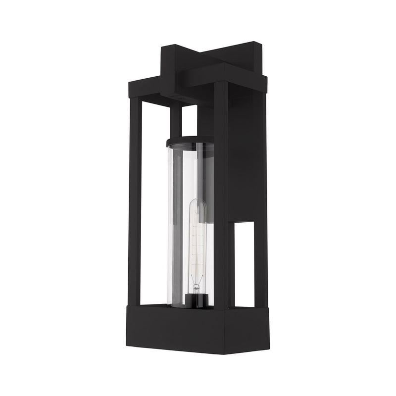 Delancey Large Outdoor Wall Lantern in Black
