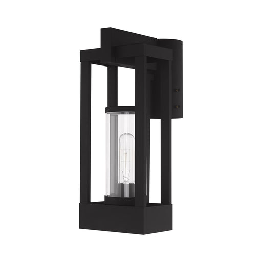 Delancey 15" Outdoor Post Light in Black