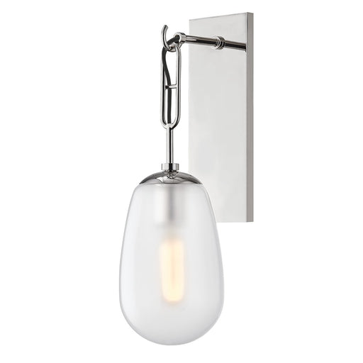 Bruckner Wall Sconce in Polished Nickel