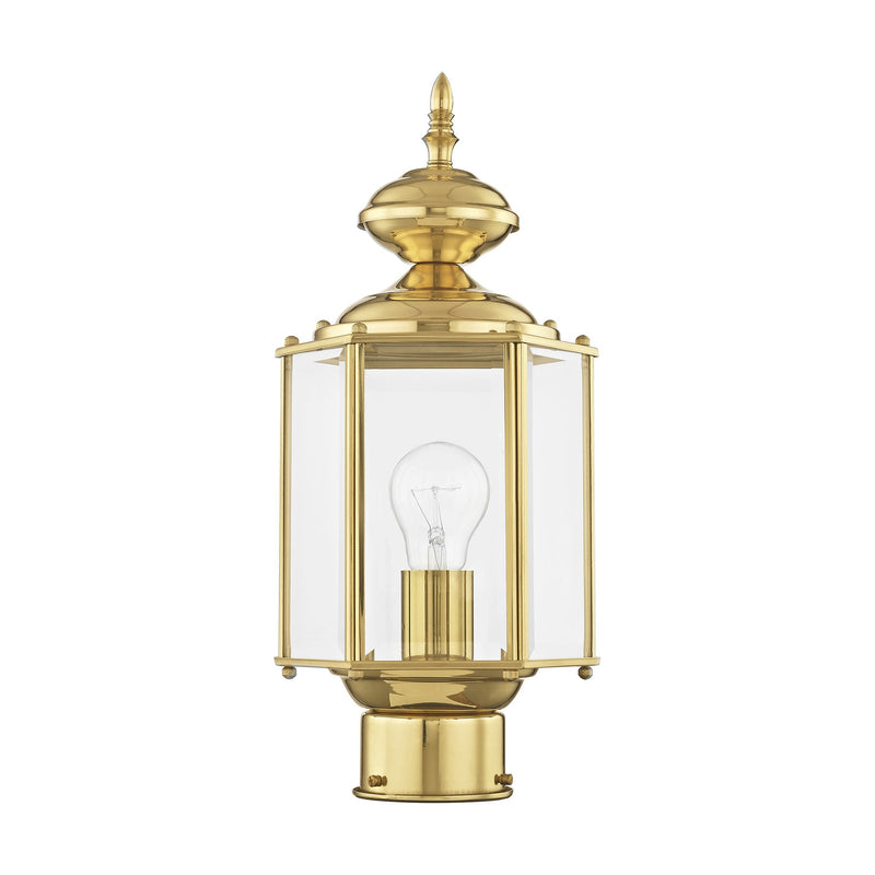 Outdoor Classics Outdoor Post Light (Model 2117) in Polished Brass