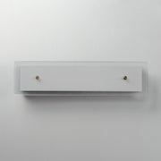 Spectre 24" LED Wall Sconce in Black / Natural Aged Brass