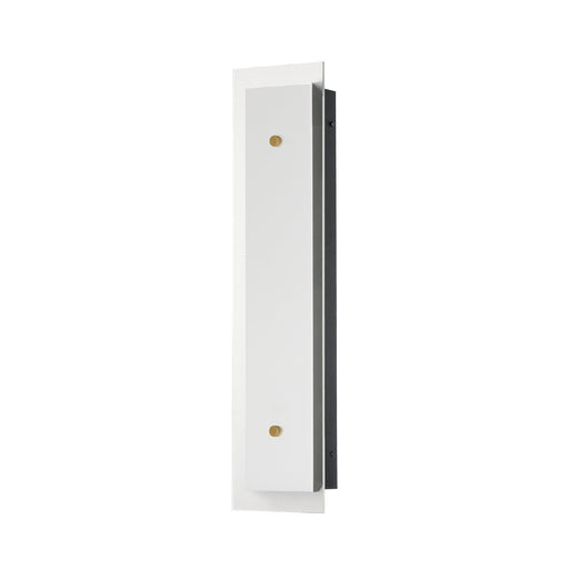 Spectre 24" LED Wall Sconce in Black / Natural Aged Brass