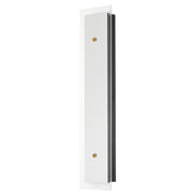 Spectre 30" LED Wall Sconce in Black / Natural Aged Brass