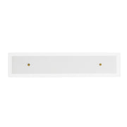 Spectre 30" LED Wall Sconce in Black / Natural Aged Brass