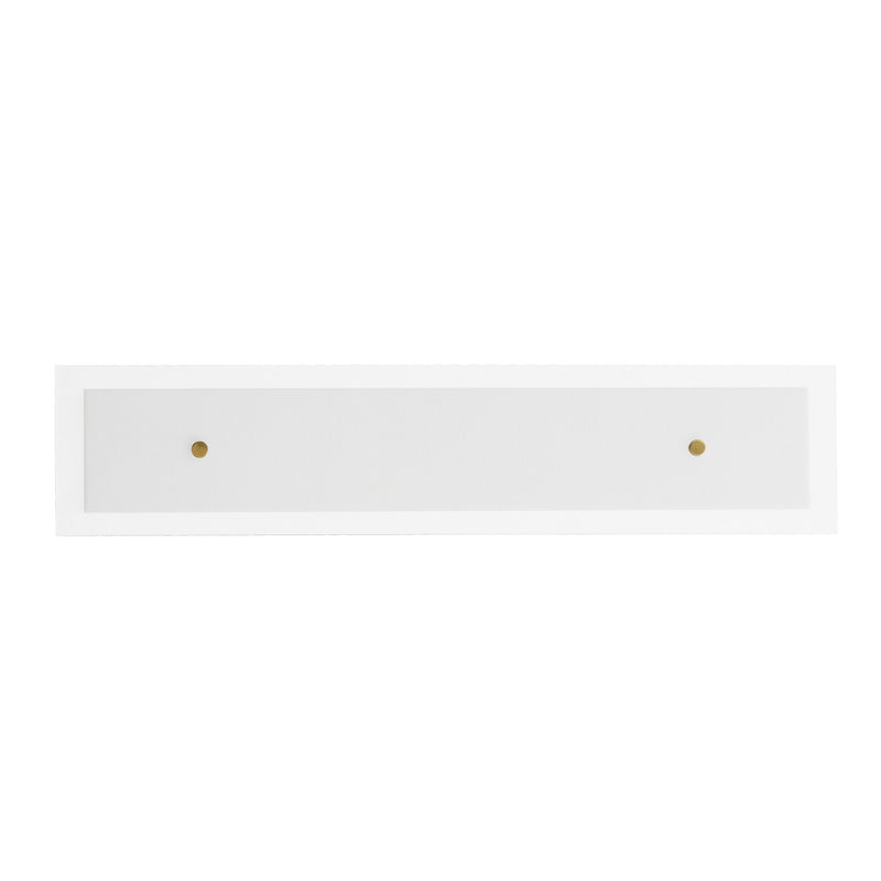 Spectre 30" LED Wall Sconce in Black / Natural Aged Brass