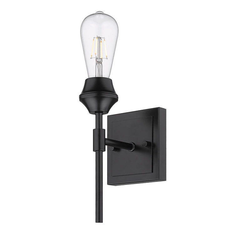 Ormond Bath Sconce in Matte Black