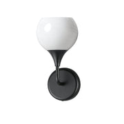 Neve 1 Light Wall Sconce in Black