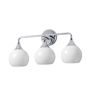 Neve 3 Light Bath Vanity Light in Polished Chrome