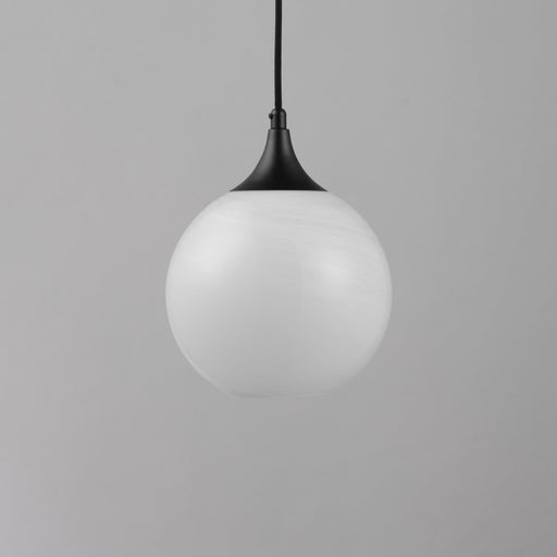 Neve 1 Light Pendant in Black
