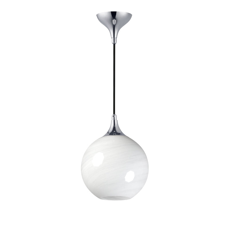 Neve 1 Light Pendant in Polished Chrome