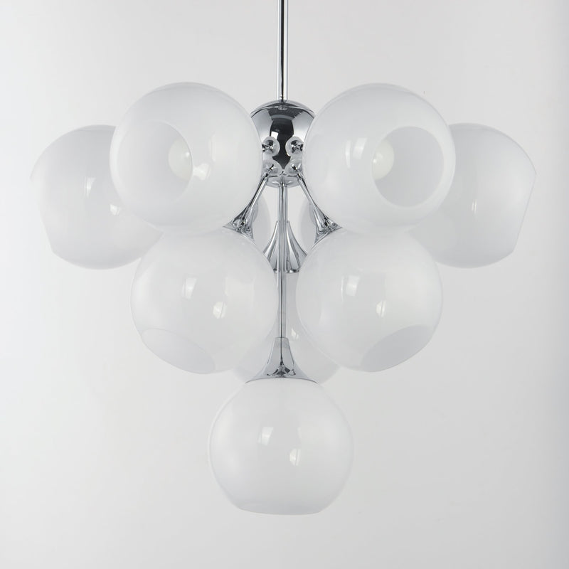 Neve 10 Light Chandelier in Polished Chrome