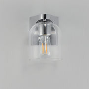 Scoop 1 Light Wall Sconce in Polished Chrome