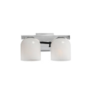 Scoop 2 Light Bath Vanity Light in Polished Chrome