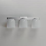 Scoop 3 Light Bath Vanity Light in Polished Chrome