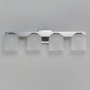 Scoop 4 Light Bath Vanity Light in Polished Chrome