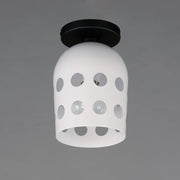 Dottie Flush Mount in Black