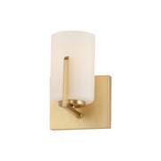Dart 1 Light Wall Sconce in Natural Aged Brass