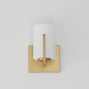 Dart 1 Light Wall Sconce in Natural Aged Brass