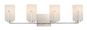Dart 4 Light Bath Vanity Light in Satin Nickel
