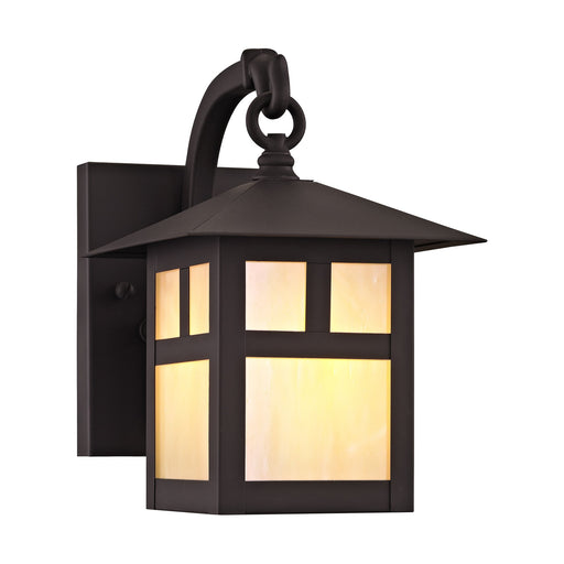 Montclair Mission Mini Outdoor Wall Lantern in Bronze