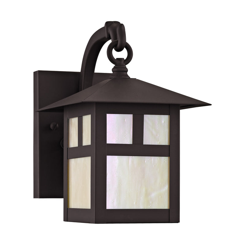 Montclair Mission Mini Outdoor Wall Lantern in Bronze