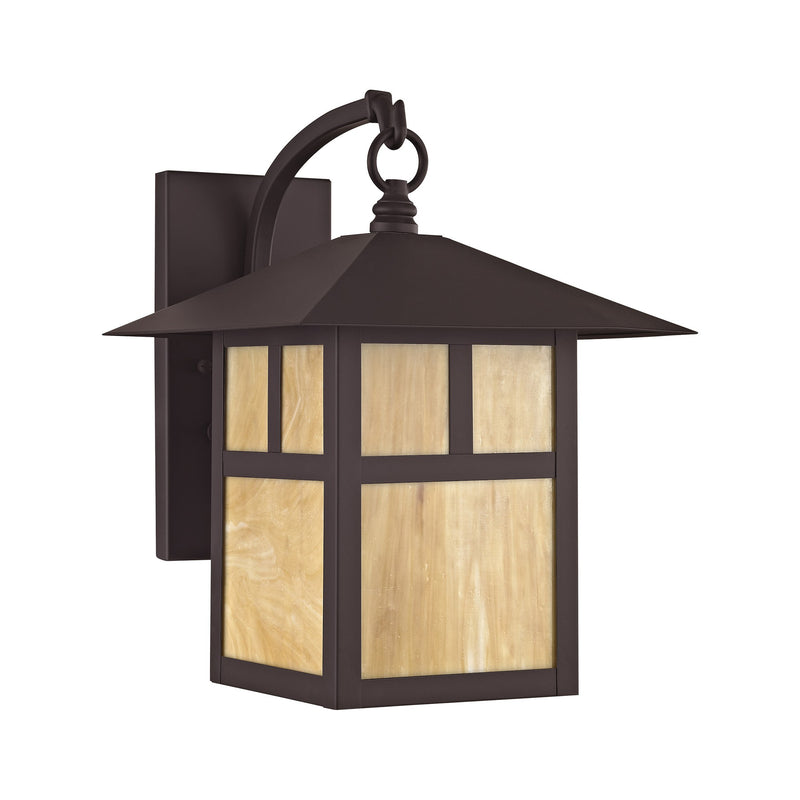 Montclair Mission Medium Outdoor Wall Lantern in Bronze