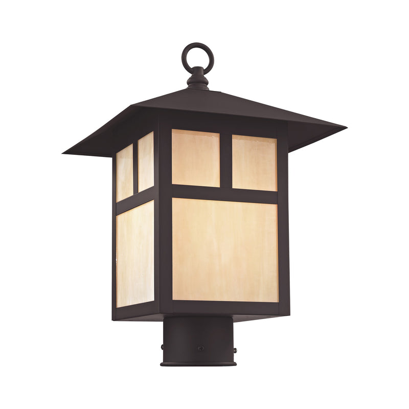 Montclair Mission Medium Outdoor Post Light in Bronze