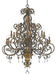 Marquette 20-Light Chandelier in Heirloom - Lamps Expo