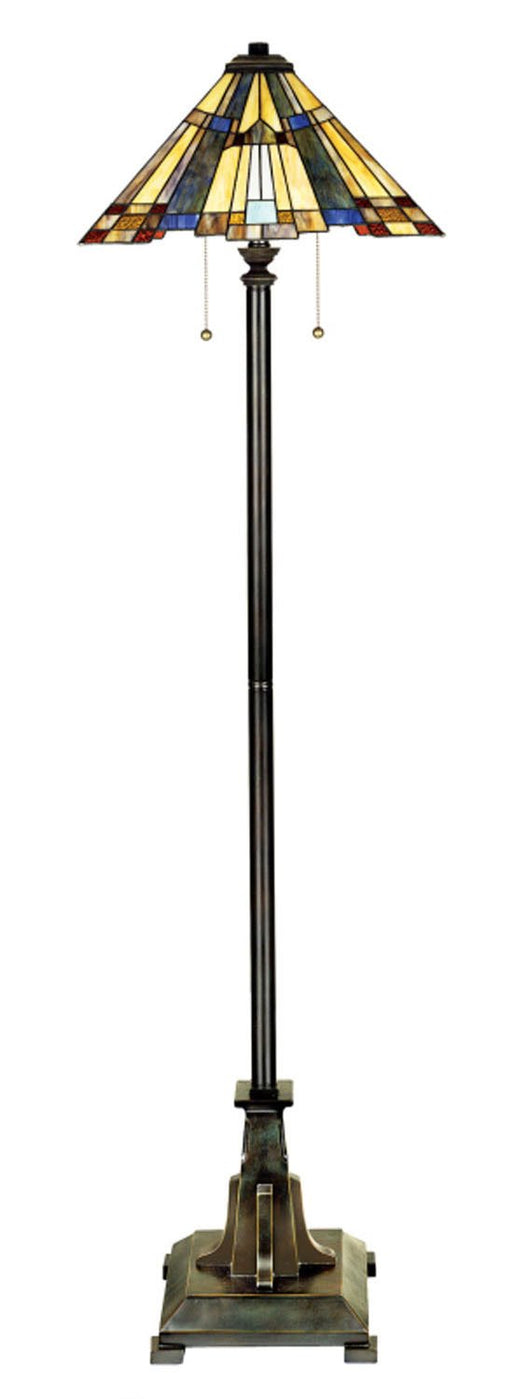 Inglenook 2-Light Floor Lamp in Valiant Bronze