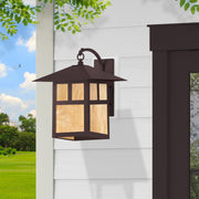 Montclair Mission Large Outdoor Wall Lantern in Bronze