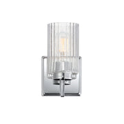 Rigata 1 Light Wall Sconce in Polished Nickel