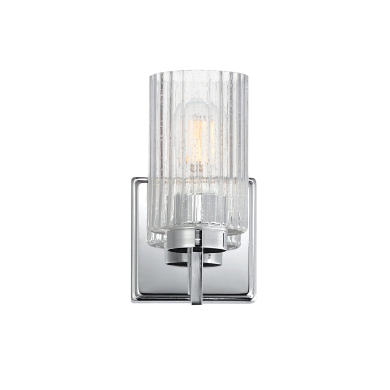 Rigata 1 Light Wall Sconce in Polished Nickel