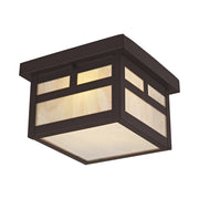 Montclair Mission Outdoor Flush Mount in Bronze