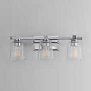 Cubos 3 Light Bath Vanity Light in Polished Chrome