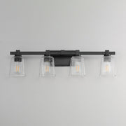 Cubos 4 Light Bath Vanity Light in Black