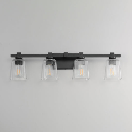 Cubos 4 Light Bath Vanity Light in Black