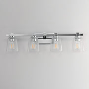 Cubos 4 Light Bath Vanity Light in Polished Chrome