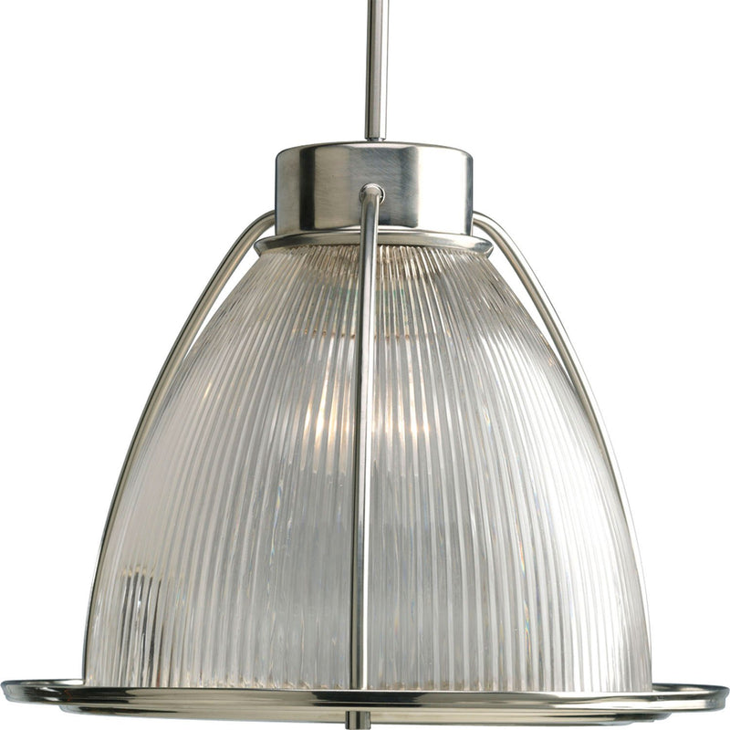 Prismatic Large Pendant in Brushed Nickel