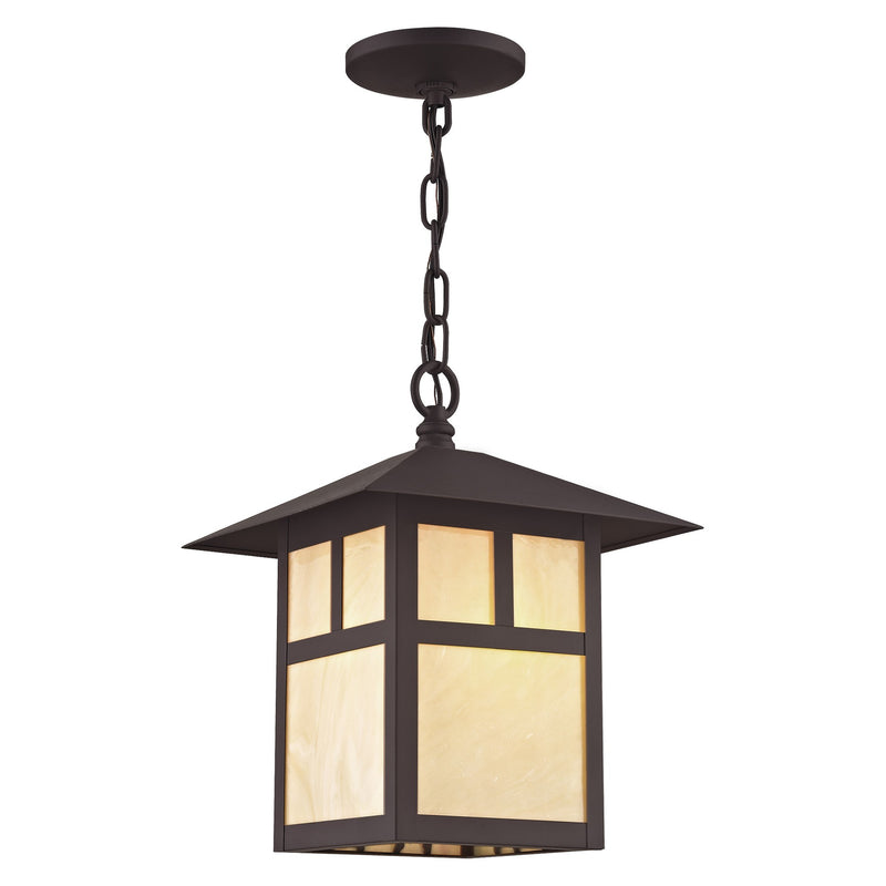 Montclair Mission Medium Outdoor Pendant Lantern in Bronze