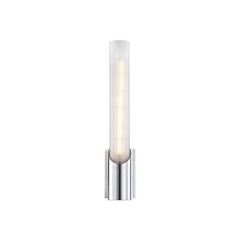 Pylon Bath Sconce in Polished Chrome