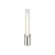 Pylon Bath Sconce in Polished Nickel