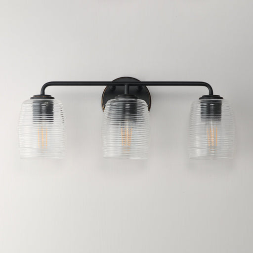 Honey 3 Light Bath Vanity Light in Kentucky Bronze