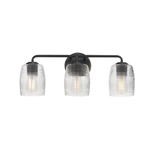 Honey 3 Light Bath Vanity Light in Kentucky Bronze