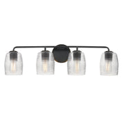 Honey 4 Light Bath Vanity Light in Kentucky Bronze