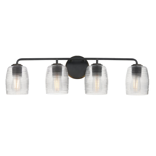 Honey 4 Light Bath Vanity Light in Kentucky Bronze