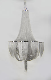 Chantilly 6 Light Chandelier in Polished Nickel