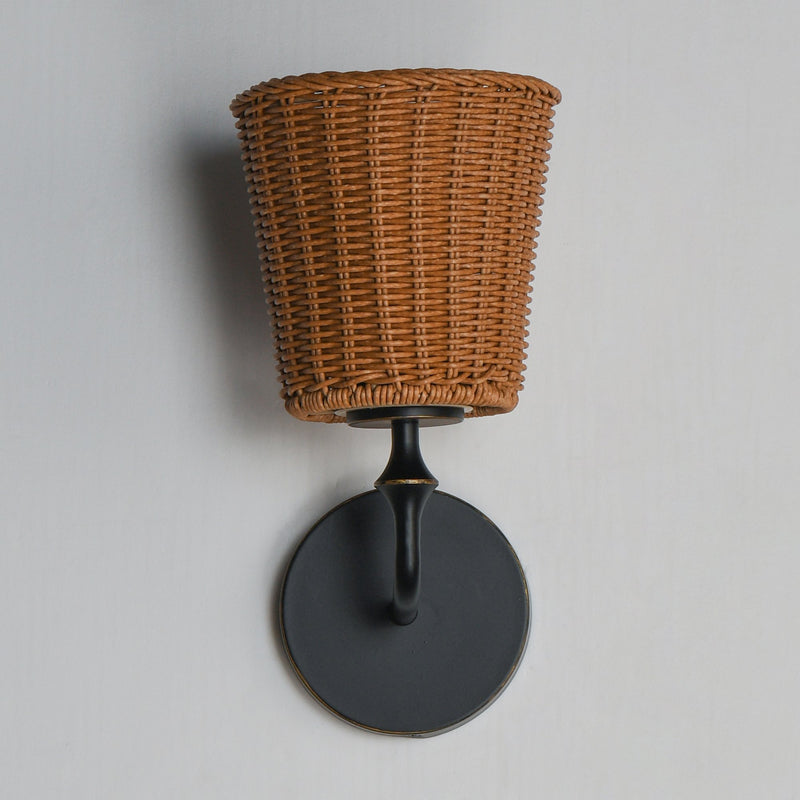Baja 1 Light Wall Sconce in Dark Bronze